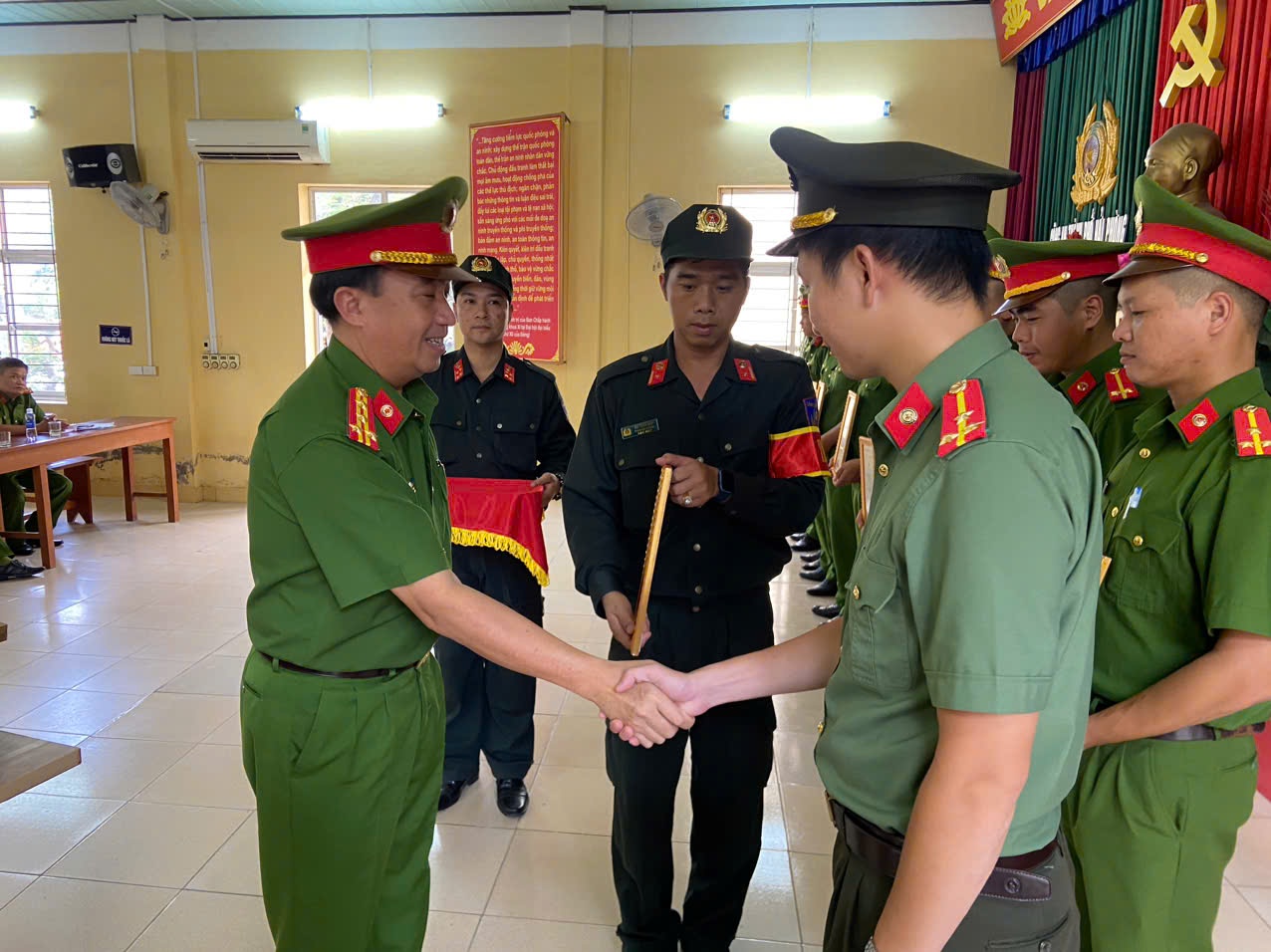 Phòng Cảnh sát cơ động: Tổng kết huấn luyện Trung đoàn CSCĐ dự bị chiến đấu Lớp 2 - Năm 2024